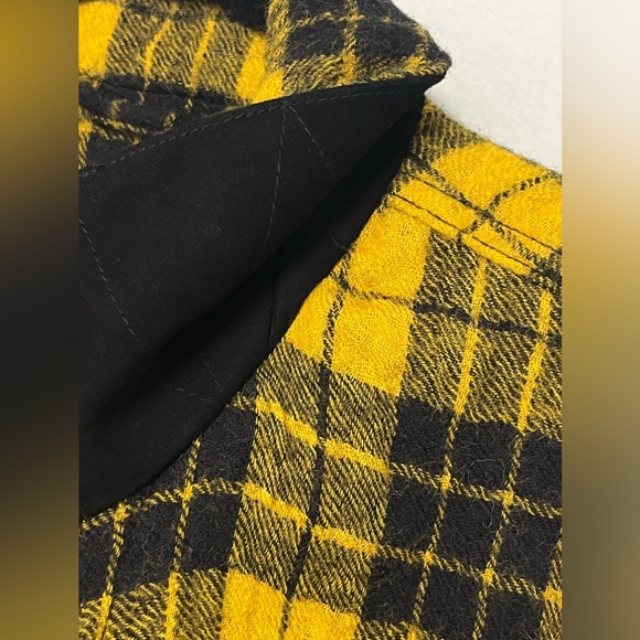 John Varvatos Searcy Plaid Blouson Wool Jacket. Size EU 50 USA 40 medium - Picture 9 of 15